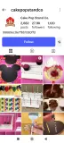 cakepopstandco Instagram Account Logo