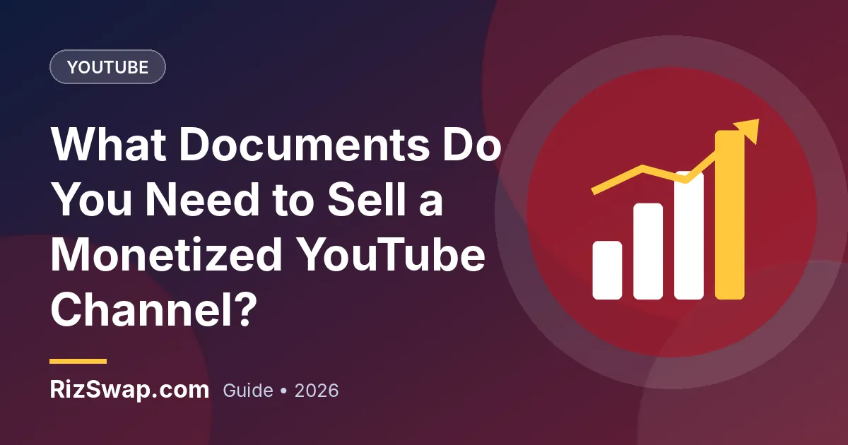 What Documents Do You Need to Sell a Monetized YouTube Channel?