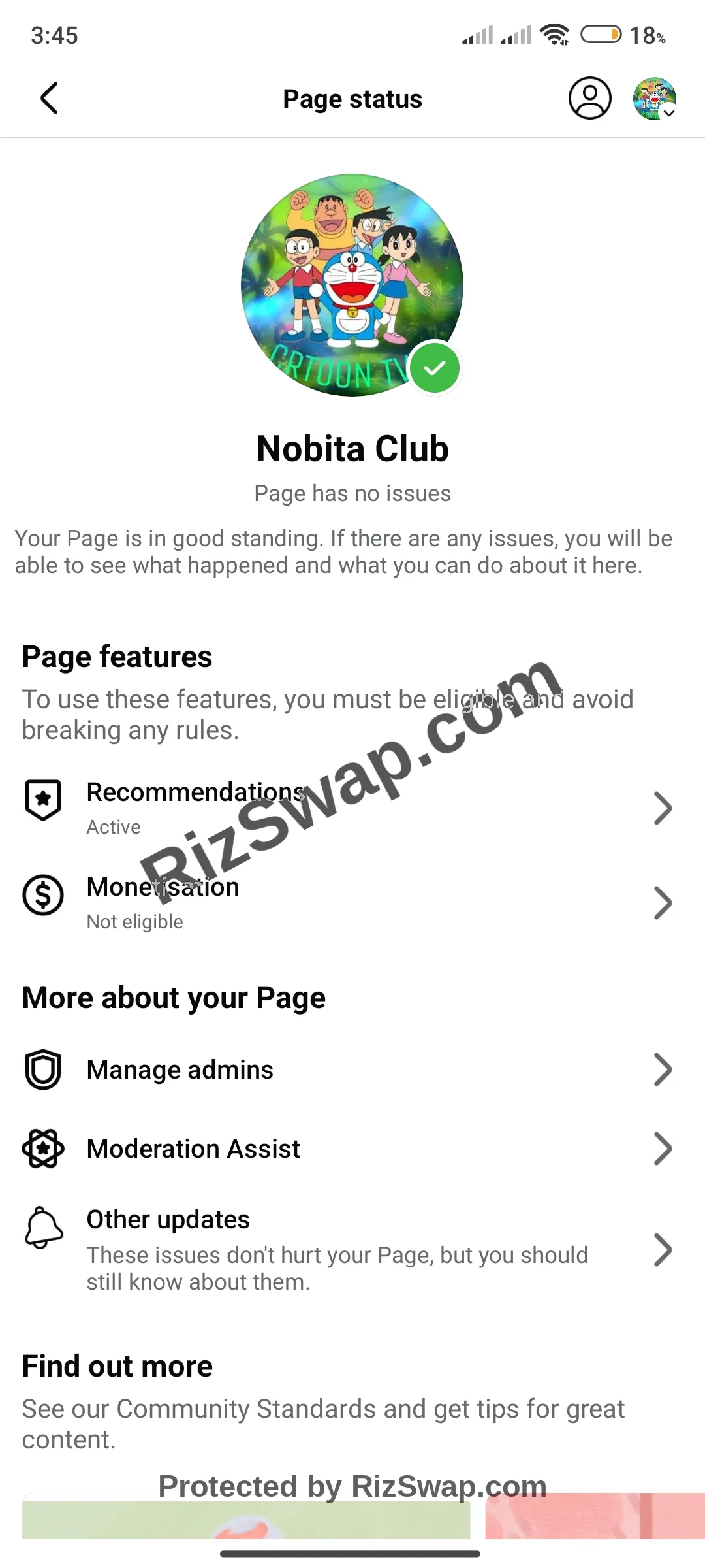 Nobita Cafe | Bac Giang Facebook Account Screenshot 4