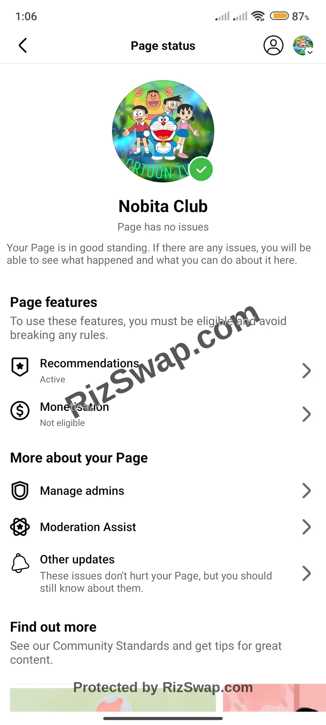 Nobita Cafe | Bac Giang Facebook Account Screenshot 5