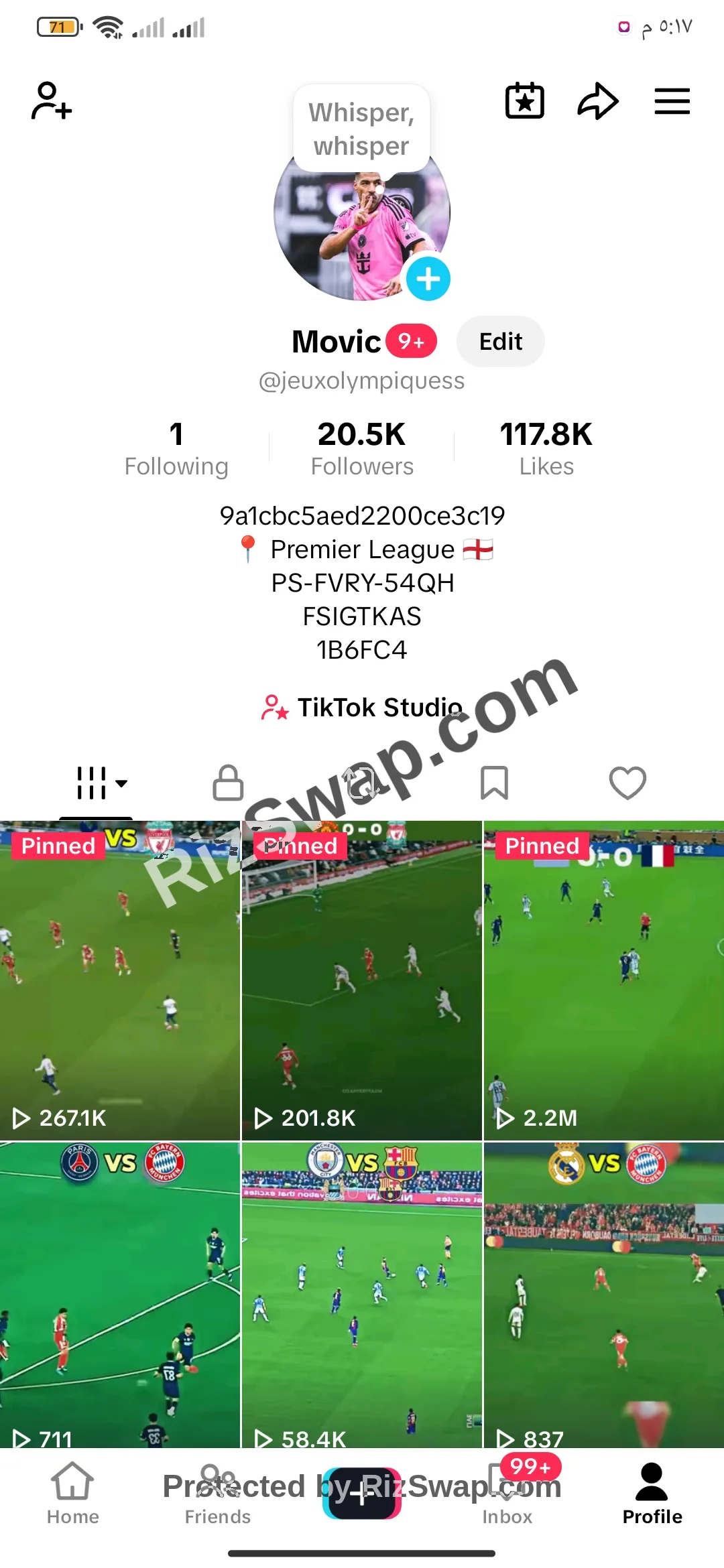 Movic Tiktok Account Screenshot 1