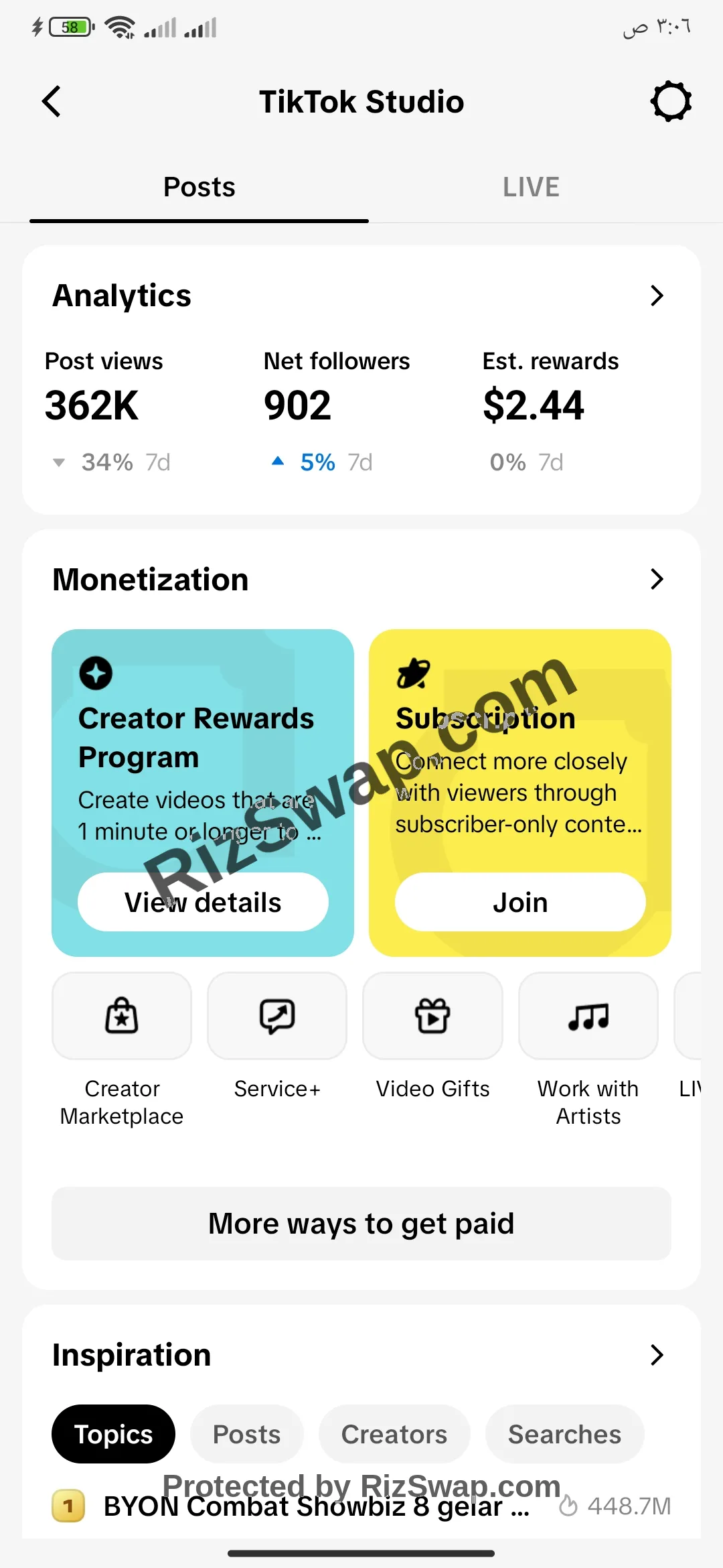 Movic Tiktok Account Screenshot 4