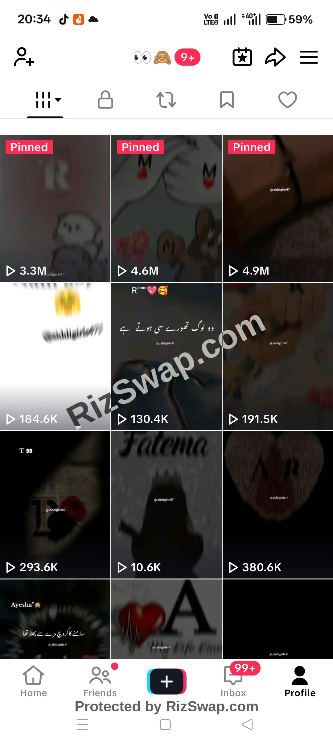 👀🙈 Tiktok Account Screenshot 1