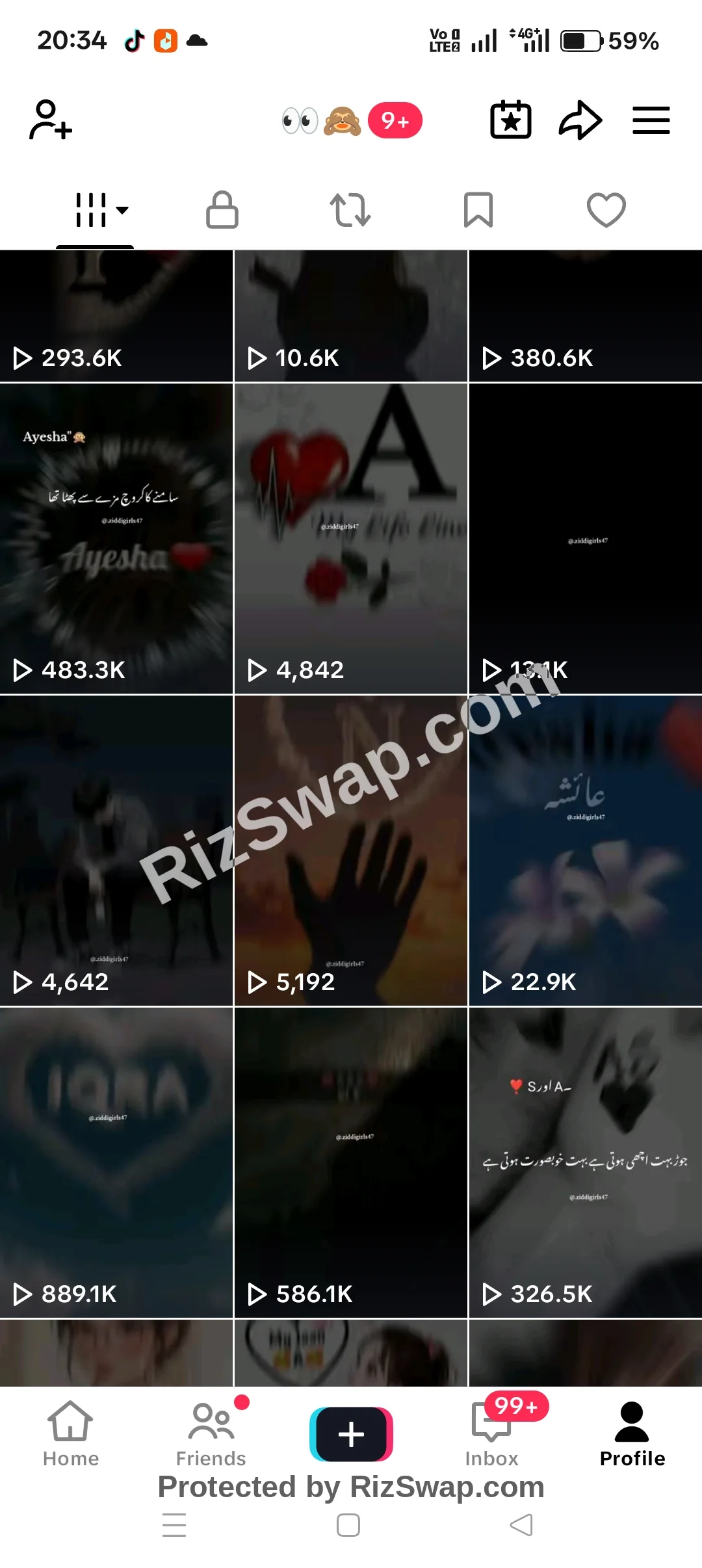 👀🙈 Tiktok Account Screenshot 2