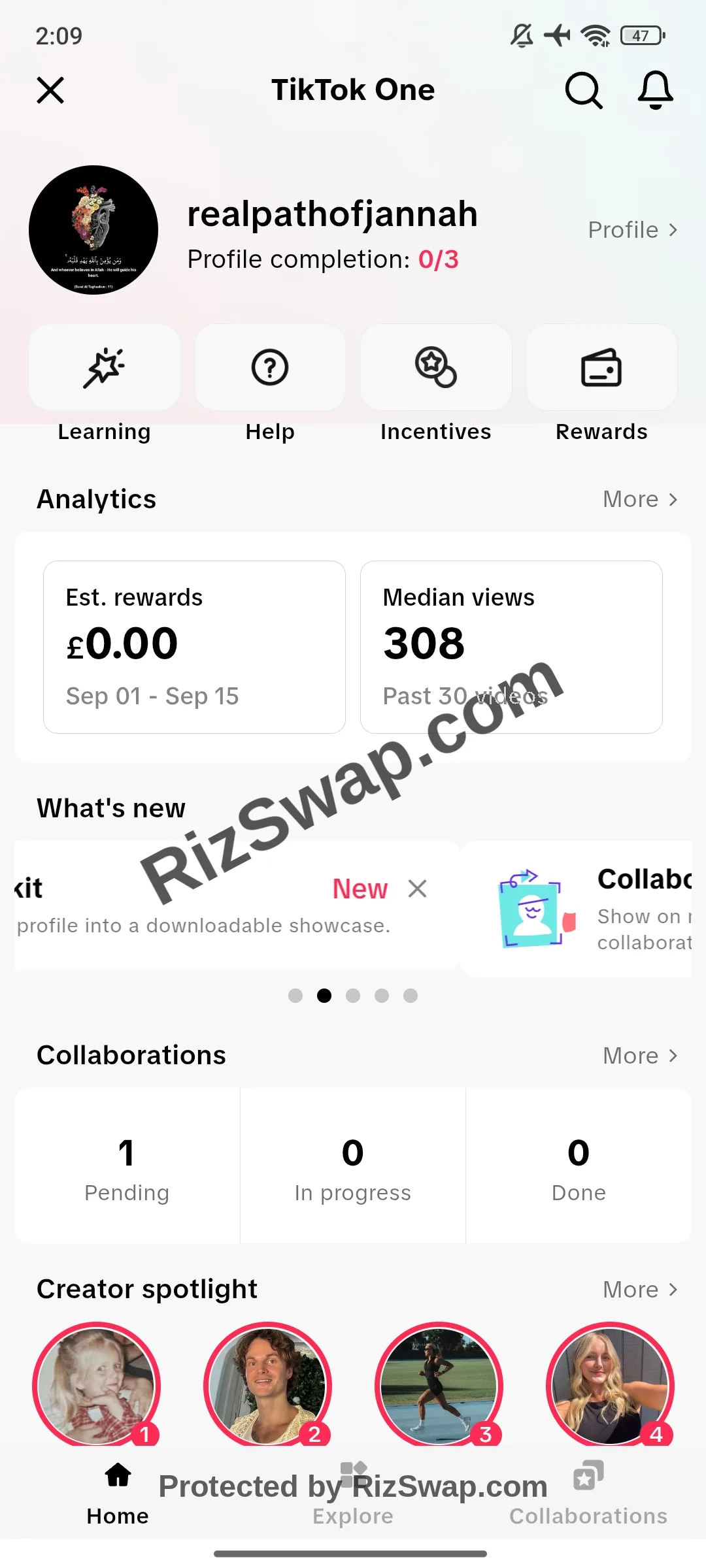 Path of Jannah Tiktok Account Screenshot 2
