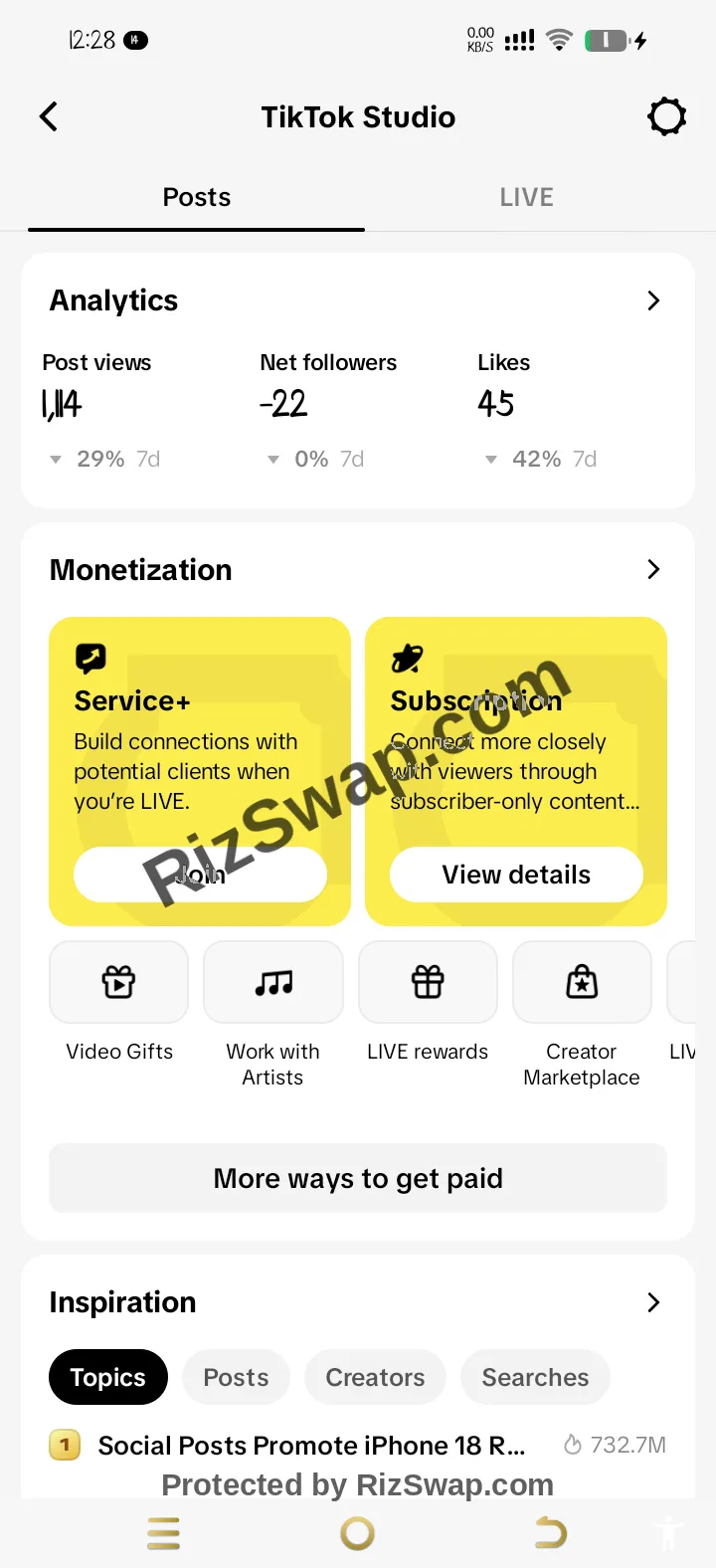 🐺Ace Reed🐺 Tiktok Account Screenshot 1