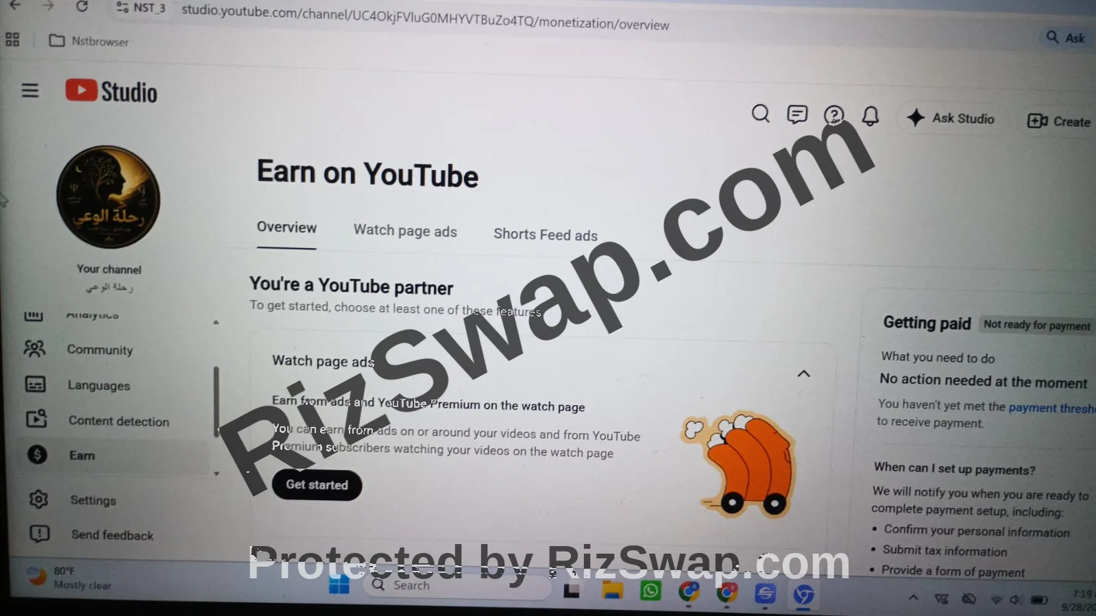 رحلة الوعي Youtube Account Screenshot 2