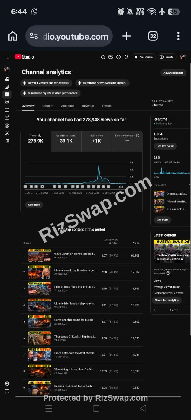Max Flashback Youtube Account Screenshot 1