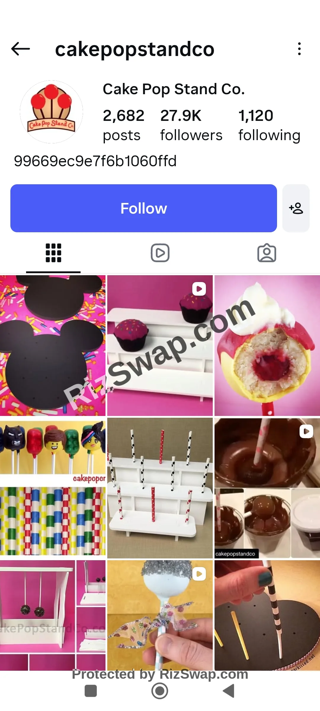 cakepopstandco Instagram Account Screenshot 1