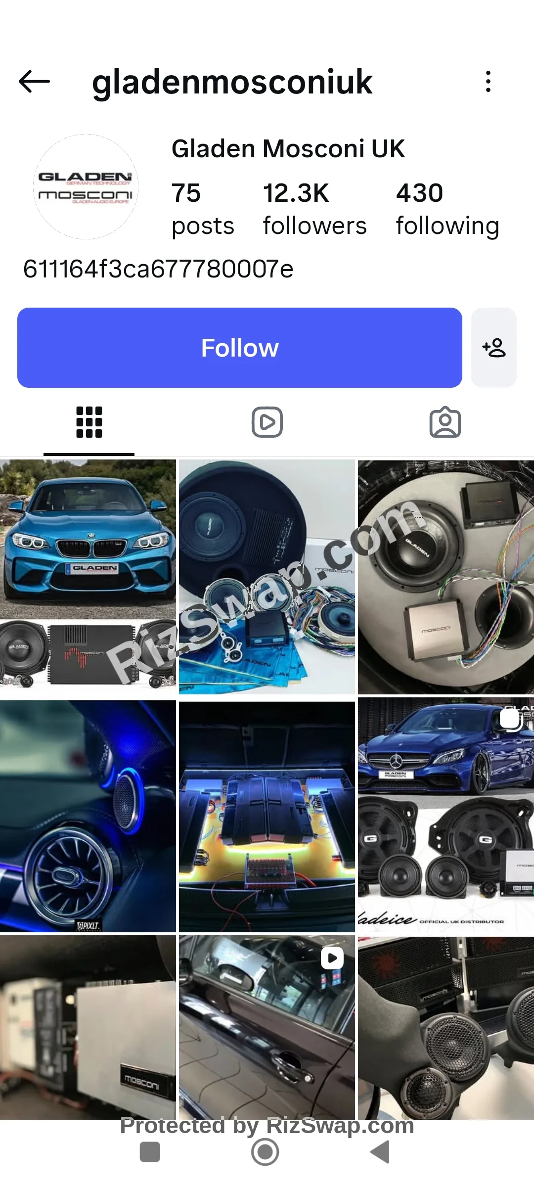 gladenmosconiuk Instagram Account Screenshot 1