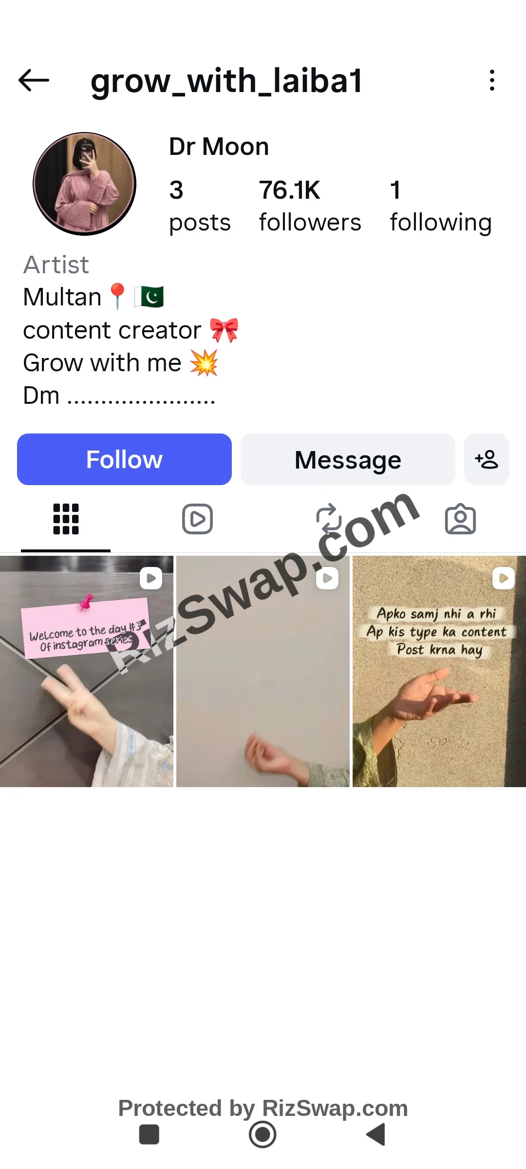 Dr Moon Instagram Account Screenshot 1