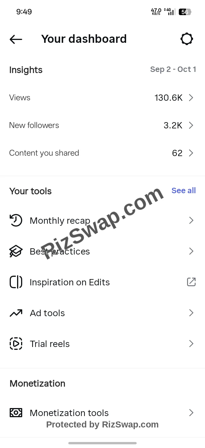 oryzon.studio Instagram Account Screenshot 2