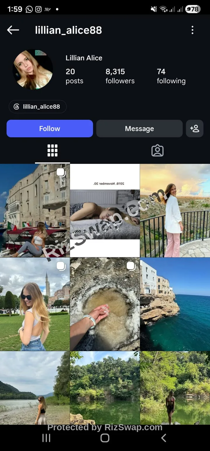 lillian_alice88 Instagram Account Screenshot 1