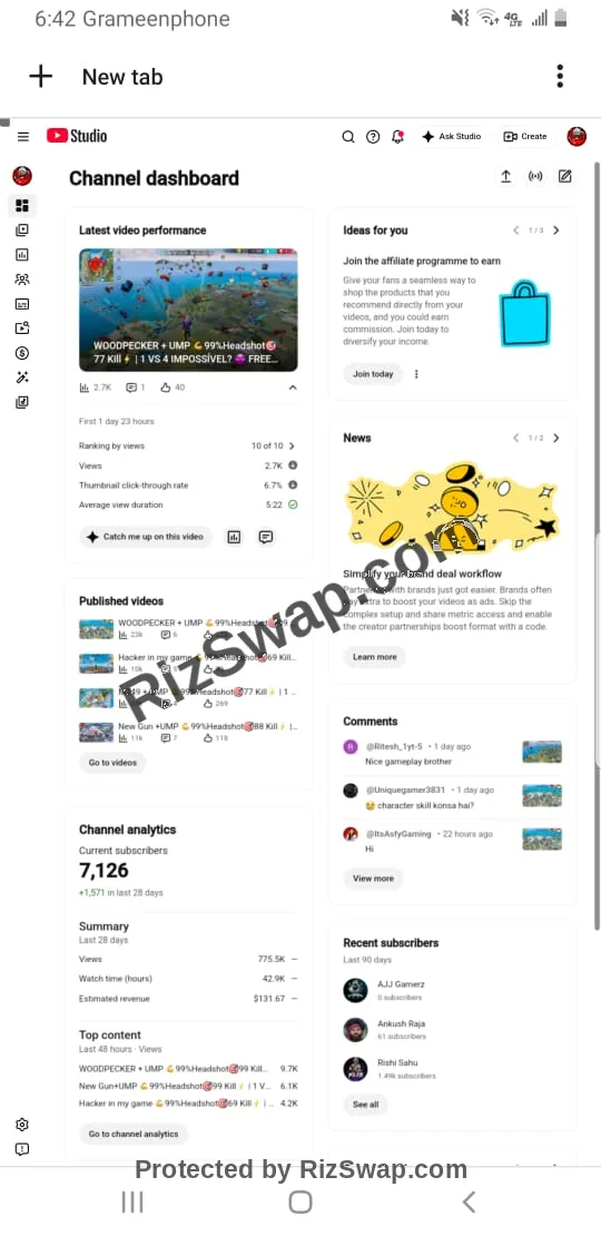 Programmer Drag & Drop YouTube Account Screenshot 5