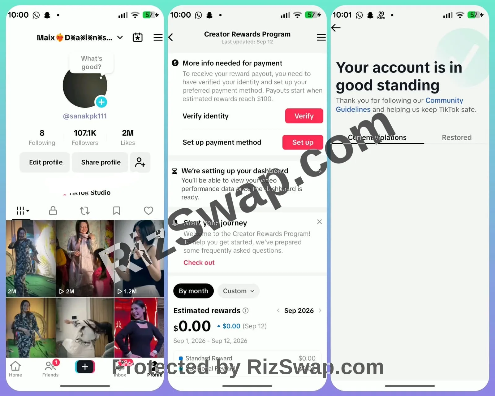 Maix❤️‍🔥D⨳a⨳i⨳n⨳s⨳i⨳n⨳g⨳❤️‍🔥 TikTok Account Screenshot 1