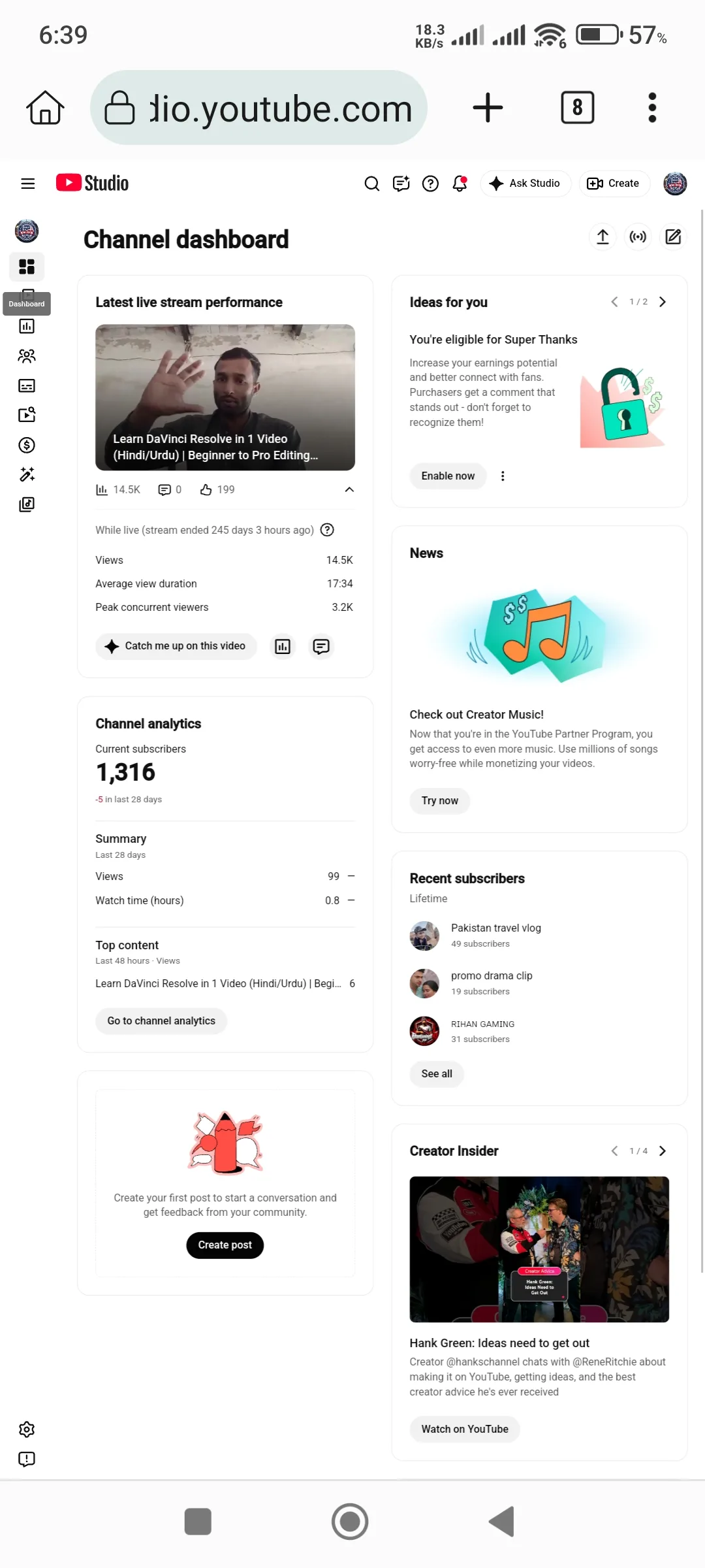 Noah Tutor USA YouTube Account Screenshot 1