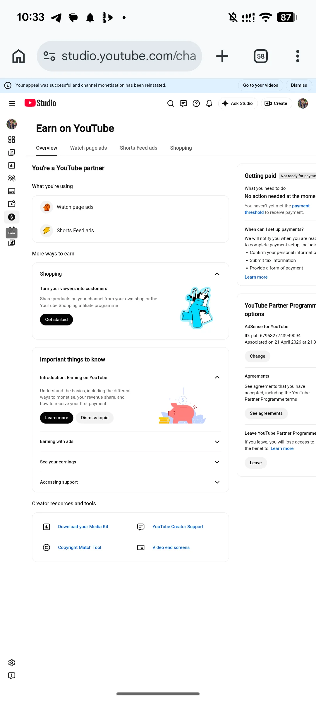 TinyToon Kids YouTube Account Screenshot 2